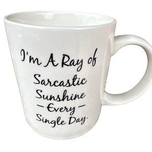I'm a Ray of Sarcastic Sunshine Every Single Day Ceramic Mug 12 oz.-Mauag Brand